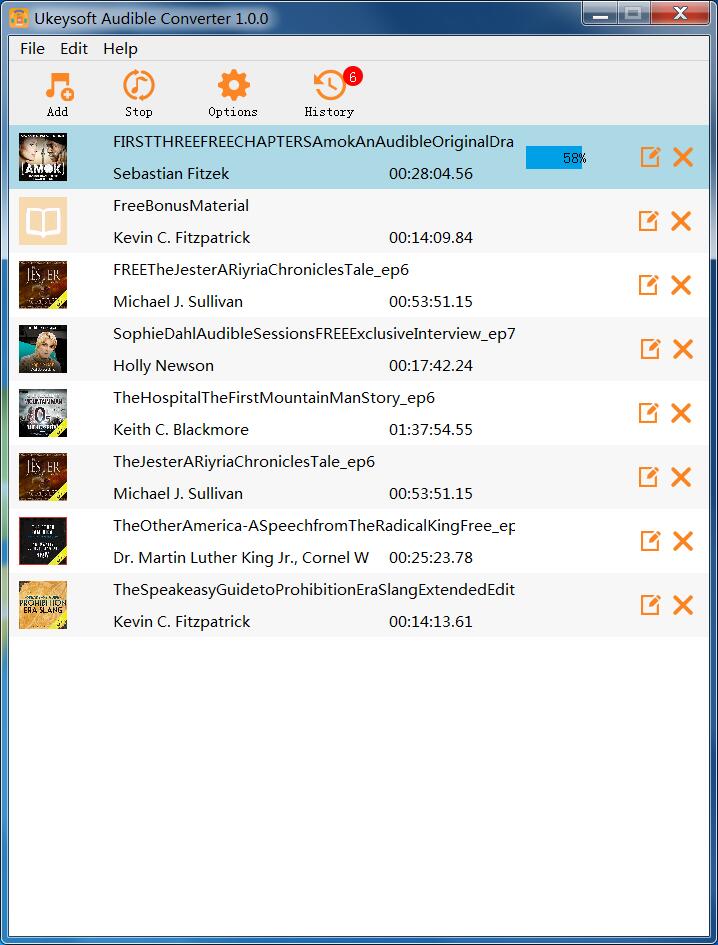 convert aa/aax books to mp3